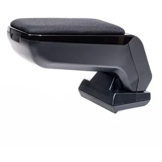 RATI Armster S Armret kompatibel mit Renault TWINGO 2014 [Stoff, schwarz, +12-V-Kabel]