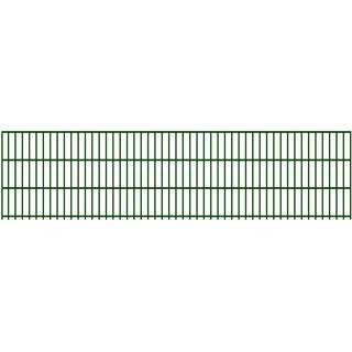 FA-Bausysteme Doppelstabmattenzaun 250 x 63 cm Moos