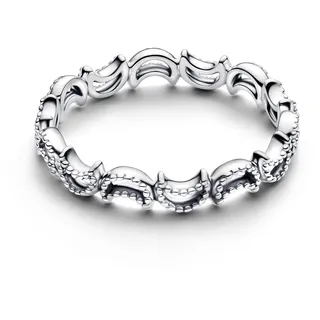 Pandora Damenring Halbmond Silber, 56/17,8