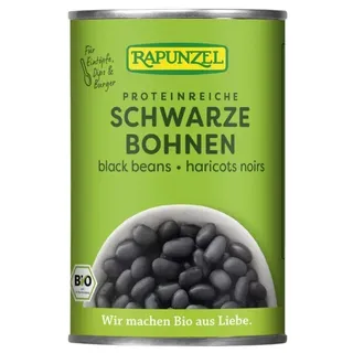 RAPUNZEL Schwarze Bohnen in der Dose bio
