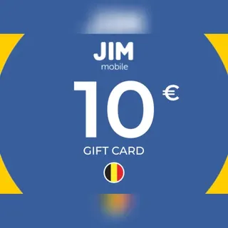 JIM Mobile Gift Card 10 EUR Key - BELGIUM