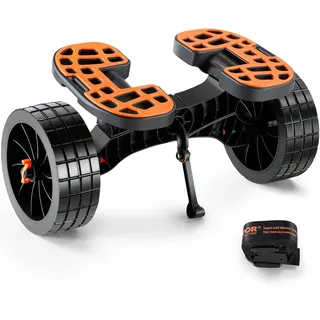 Vevor Kajakwagen Kanuwagen 655 x 305 x 310 mm schwarz