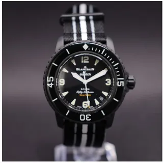 Swatch Fifty Fathoms Ocean of Storms Original mit Zertifikat