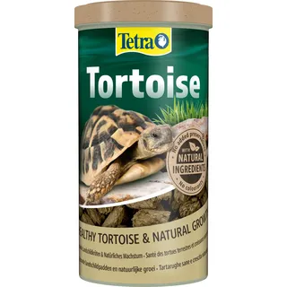 Tetra Tortoise - Schildkröten-Futter, 1 L Dose | Hauptfutter für alle Landschildkröten zur artgerechten Ernährung