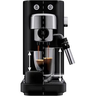 WMF Lumero Espresso Siebträgermaschine Deep Black