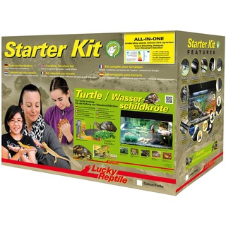 Lucky Reptile Starter Kit 80 Cm Weiß - Ca. 80x40x52 Cm, Komplett Mit Beleuchtung + Deko