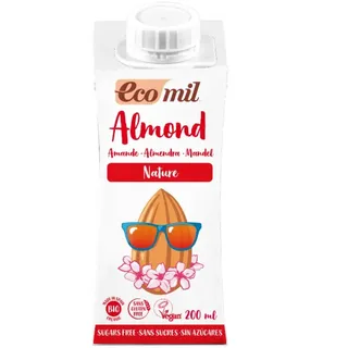 Eco mil EcoMil Mandel Drink Nature zuckerfrei bio 200ml
