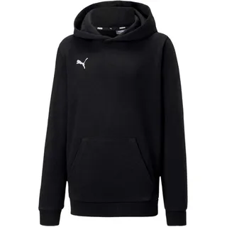 Puma teamGOAL 23 Casuals Kinder Kapuzensweater, schwarz - 140