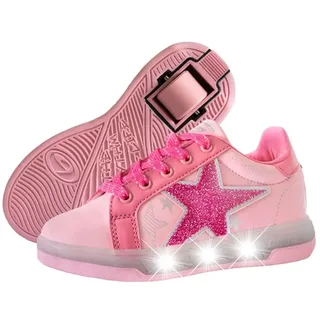 BREEZY ROLLERS Rollschuhe BREEZY ROLLERS BEPPI 2195680 LED Schuh mit Rollen rosa/pink 38