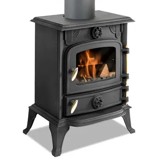 Olaf Stange GmbH Gusskaminofen Modell JA013 Stahl Schwarz