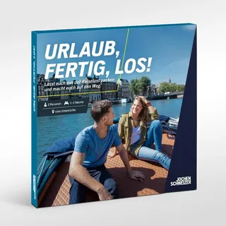 Jochen Schweizer Geschenkbox Kurztrip; Erlebnis verschenken oder selbst erleben;
