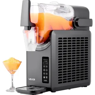 Vevor Slusheis Maschine Slushgerät Slushy Machine 2,6 L, Frozen Drink Maker mit 5 voreingestellten Programmen, Margarita-Maschine mit Selbstreinig...