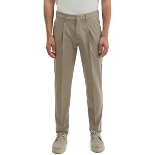 Marc O'Polo Chinohose MARC O'POLO "aus leichtem Technical Wool Blend", Herren, Gr. 32, Länge 32, frozen taupe, Obermaterial: 53% Polyester, 44% Wolle (Schafwolle), 3% Elasthan, unifarben, normal, Hosen Chinohose