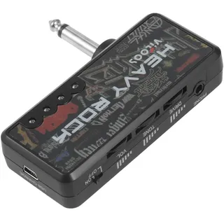 SHUAIGUO -Stecker für E-Gitarre, Mini-Kopfhörerverstärker, Verstärker, Heavy Rock, kompakt, tragbar