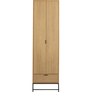 Woood Kleiderschrank 60 x 36 x 210 cm braun
