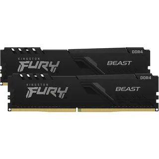Kingston FURY Beast DDR4-3200 32GB Kit (2x16GB) CL16 Schwarz KF432C16BB1K2/32