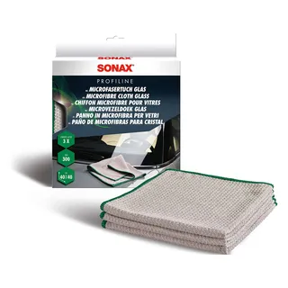 Sonax MicrofaserTuch Glas 3 Stück