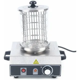 SHZICMY Hot Dog Gerät Wurstkocher Bockwurstwärmer Elektrische Hotdog Würstchenwärmer Edelstahl Wärmer Gerät