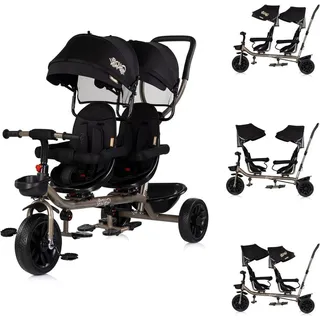Babyshoppen Dreirad Hip Hop, für Zwillinge