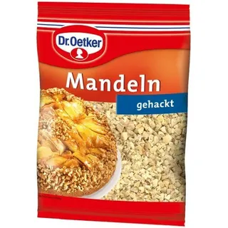 Dr. Oetker Mandeln gehackt, 5er Pack (5 x 100 g)