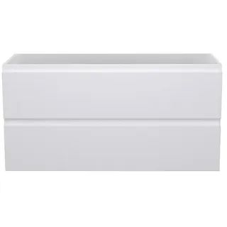 Camargue Espacio Waschtischunterschrank  (120 x 46 x 60 cm, 2 Schubkästen, Gama weiß matt)