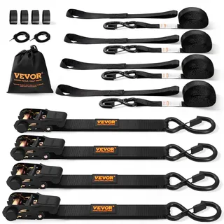 Vevor Spanngurte 4er-Set 0,025 x 4,6 m 998 kg