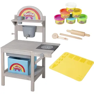 roba x Play-Doh mit Spielmatte und Knetzubehör