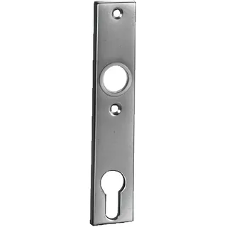 AMF Zylinderkurzschild F1/silber PZ 72mm 497Z