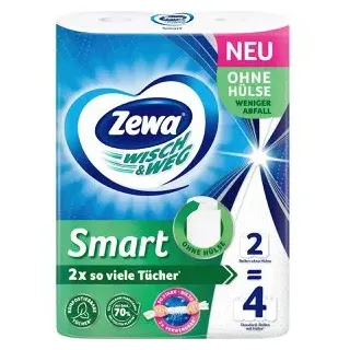 Zewa Küchenrollen WISCH&WEG Smart 2-lagig 2 Rollen