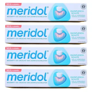 Meridol Zahnfleischschutz Zahnpasta 4 x 75 ml