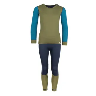 TROLLKIDS Merino Baselayer Set II 92 Pine Green - 92