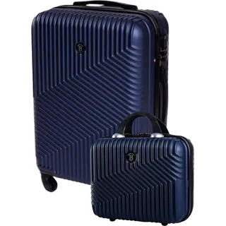 Reisekoffer BERTOO Milano - blau Set 2in1 L