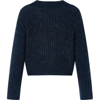 vidaXL Kinder-Strickjacke Marineblau 116