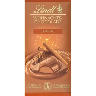 Lindt Weihnachtsschokolade Classic 100 g