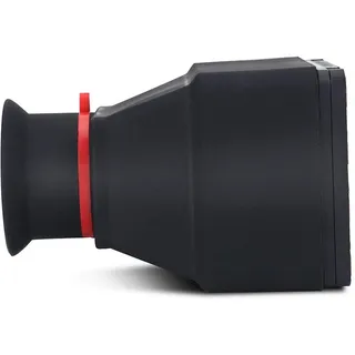 Hoodman Hoodloupe 5D Mark III Bildschirm Sucher Kunststoff Schwarz Langlebig 3,2 Zoll LCD-Sucher 3X Lupe Zubehör für Spiegellose DSLR-Kameras
