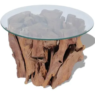 vidaXL Duygu Braun Teak 60 x 50 x 40 cm