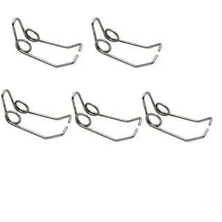 5 Stück Essential Ventilfedern für Trompete, Posaune, Alt aus Eisen (Alt)