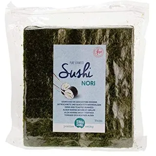 Terrasana Sushi nori geroosterd 50 stuks - 125g