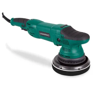 VONROC Exzenterpoliermaschine 1050 W – Poliermaschine – Poliermaschinen-Kit – Polierpad 150 mm – – einschließlich Stützscheibe,