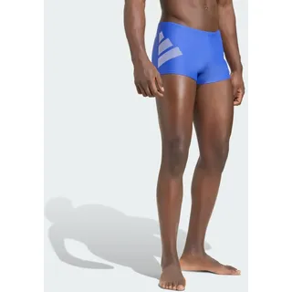 adidas Badehose BIG BARS Semi Lucid Blue/White M