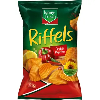 Funny-Frisch Riffels Chili Paprika 150g