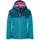 Hallingdal Jacke Dark Turquoise Madeira Blue Light Magenta 140 cm