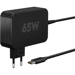 goobay USB-CTM-Ladegerät für Laptops (65 W) schwarz