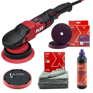 Flex Exzenterpolierer mit Freilauf XFE 2 15 14-EC C im Flex Politur Set