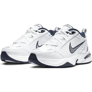 Nike Air Monarch IV White/Metallic Silver 45