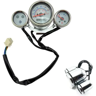 TACHOMETER/COCKPIT/TACHO EINHEIT für AGM GMX ZNEN QT-E ZN50QT-A RETRO CRUISER RETRO BAOTIAN BENZHOU YIYING RETRO FOSTI BURNOUT NOVA CASABIKE CHINA RETRO CRUISER ROLLER