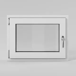 Solid Elements Kellerfenster  (B x H: 80 x 60 cm, DIN Anschlag: Links, Weiß)