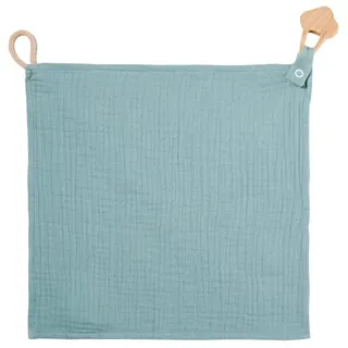 nordic coast company Kuscheltuch Musselin Eis Mint | Gr.: onesize
