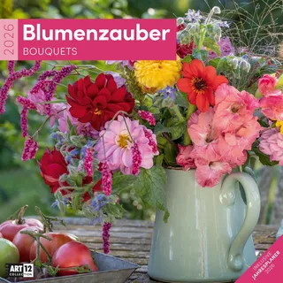 Ackermann Blumenzauber Broschürenkalender 2026 - 30x30 - Art12