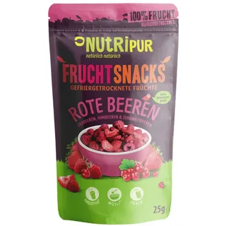 Nutripur Gefriergetrocknete Früchte, 25 g Früchte